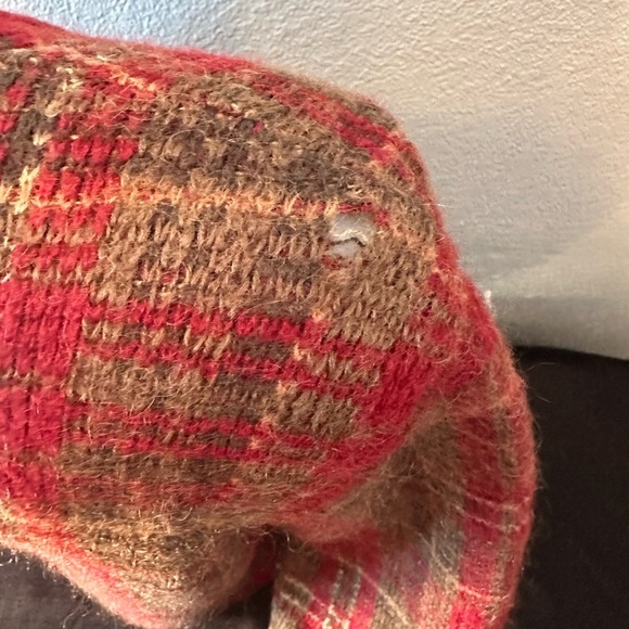 Denim Supply Ralph Lauren Vintage  Shetland Wool Knit Sweater Women’s Size M - Picture 6 of 7